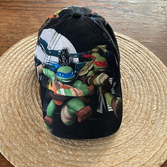 Nickelodeon Kids Fun Mutant Ninja Turtles Cartoon Baseball Cap Hat Size Youth OS - Picture 3 of 14